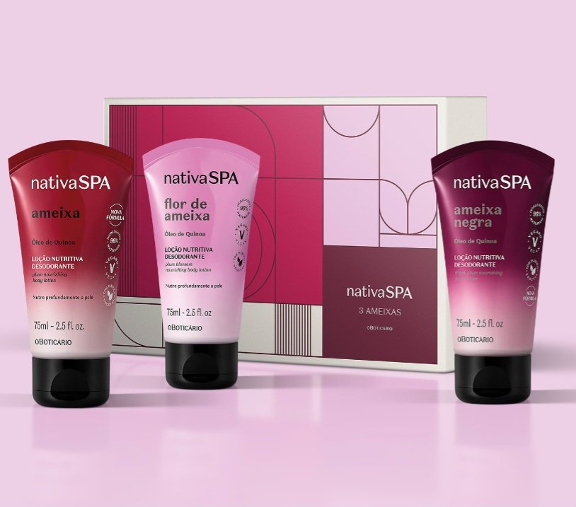 Kit Nativa SPA Ameixas