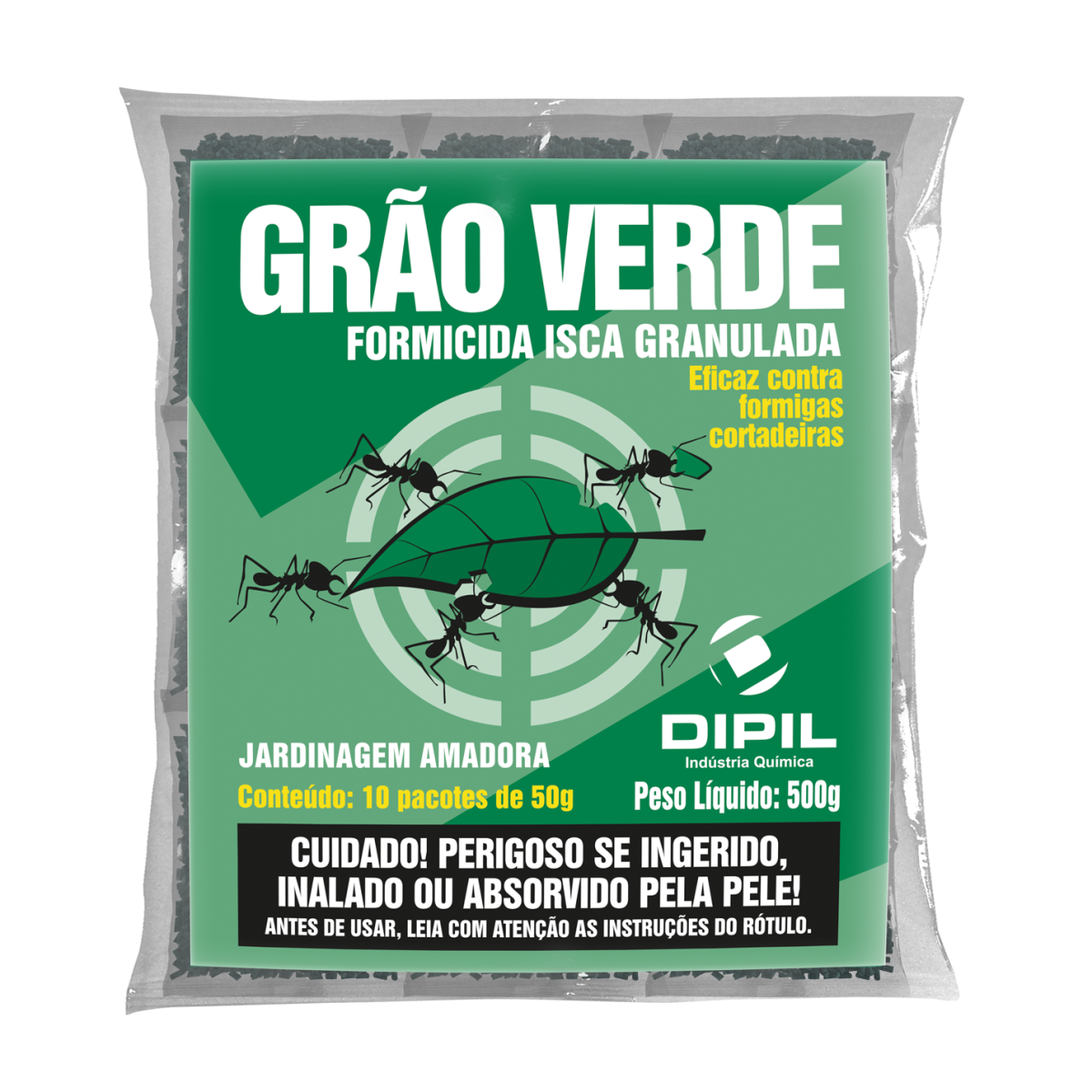 Grão verde formicida