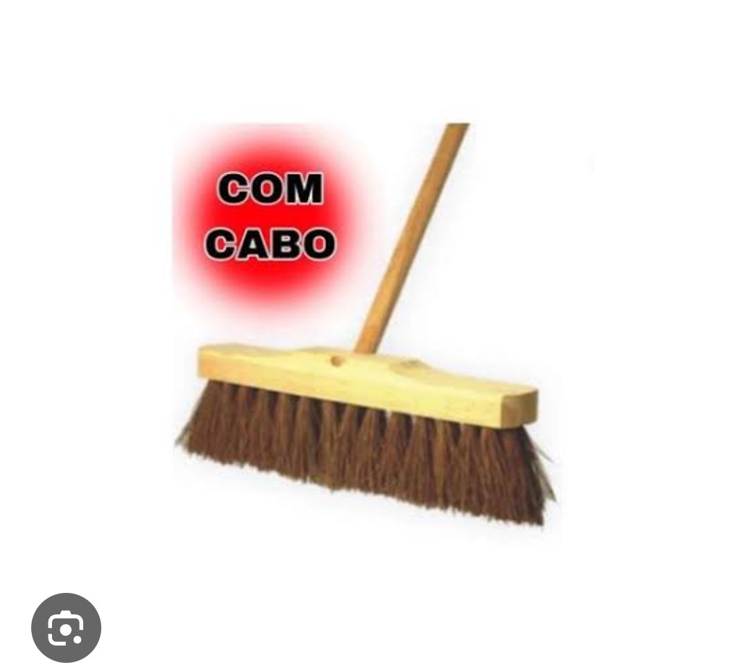 Vassoura gari de piaçava 40 cm